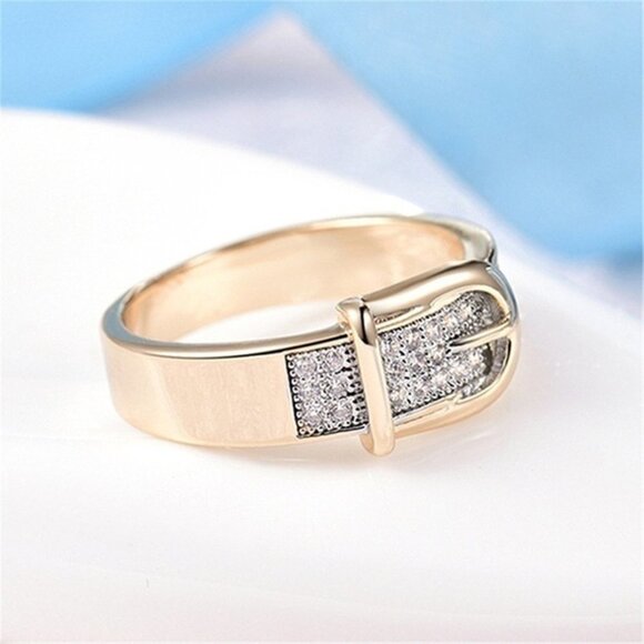 Fashion Buckle Ring - Picture 3 of 3